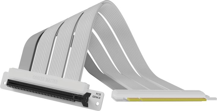 Cooler Master Riser Cable PCI-E 4.0 x16 300mm blanc