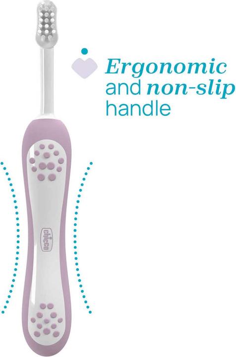Actual product image Chicco Toothbrush, LILAC - 6-36m (Soft, 1 x)
