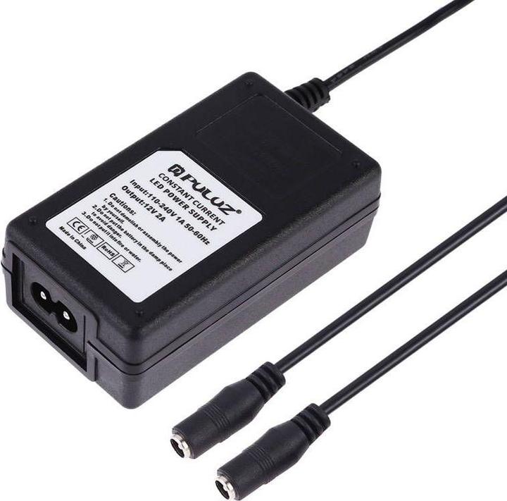 Actual product image Puluz LED Supply Power Adapter for 40cm Photo studio PU2001EU