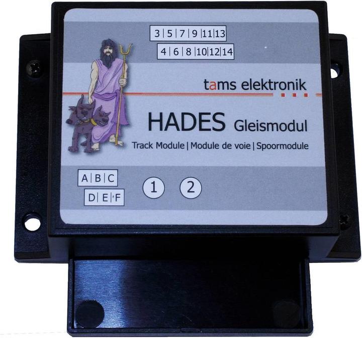 Actual product image Tams Housing for shadow station control Hades track module