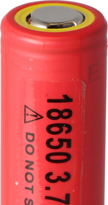 Actual product image Sanyo UR18650NSX battery (positive terminal slightly protruding) (1 pcs., 18650, 2600 mAh)