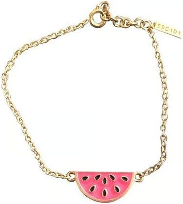 Escada Summer Limited Edition Sorbetto Rosso Melon Base Metal Bracelet 17 Cm Gold For Women (17 cm)