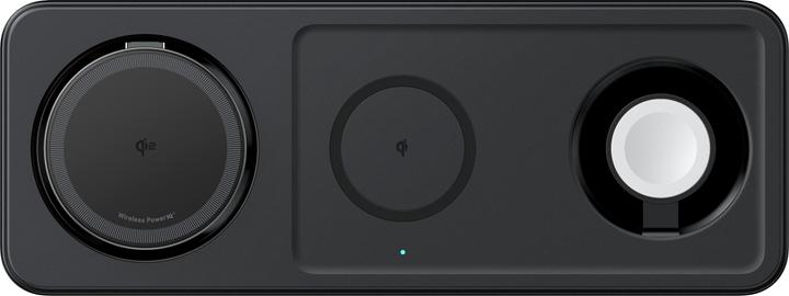 Produktbild Anker Stacja magnetyczna pozioma MagGo 15W 3-in-1 Czarna (25 W)