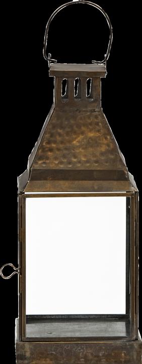 Actual product image House Doctor Lantern, HDVivi, antique brass finish (1 x)