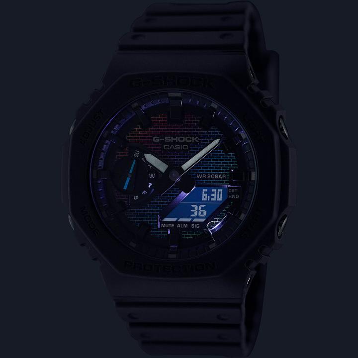 Image du produit G-Shock GA-2100RW-1AER (Montre de plongée, Montre numérique, 48.50 mm)