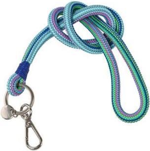 Giftcompany Metropolitan Lanyard Schlüsselanhänger Rainbow Blue/Silber – elegant & modern
