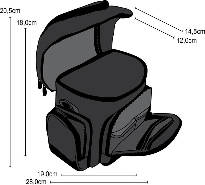 Actual product image mantona Premium camera bag green (Camera shoulder bag)