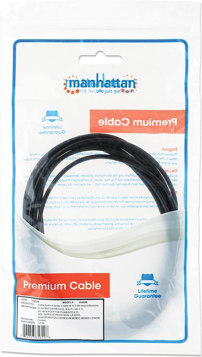 Actual product image Manhattan Audio Cable Aux Jack Plug (3 m, 3.5mm jack (AUX))