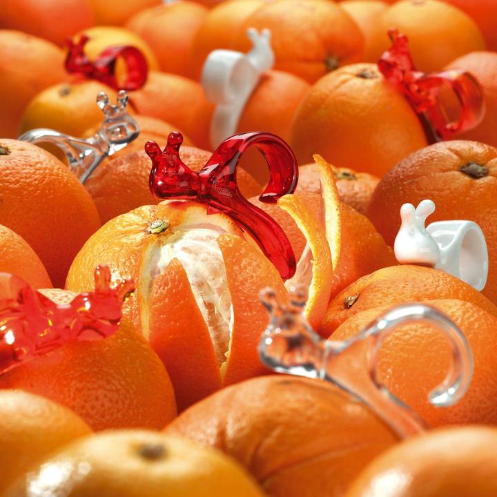 Produktbild Koziol Orangenschäler Emma rot