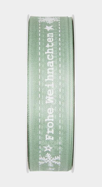 Actual product image Halbach Print Ribbon Merry Christmas, Gift Ribbon (Gift ribbon)