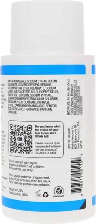 Image du produit K18 - Shampooing Peptide Prep pH Maintenance (250 ml, Shampoing liquide)