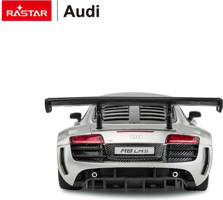 Actual product image Rastar car model RC 1:24 Audi R8 LMS, 46800