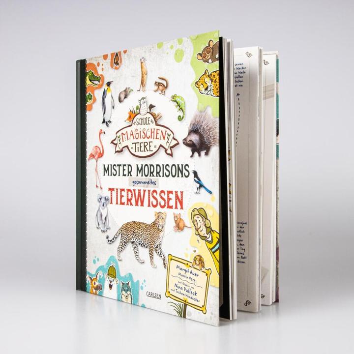 Actual product image Die Schule der magischen Tiere: Mister Morrisons gesammeltes Tierwissen (German, Martin Verg, Margit Auer, 2022)