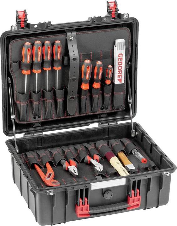 Actual product image Gedore Tool case Meister XL-R21652101 100 pcs. RED (100 pieces)