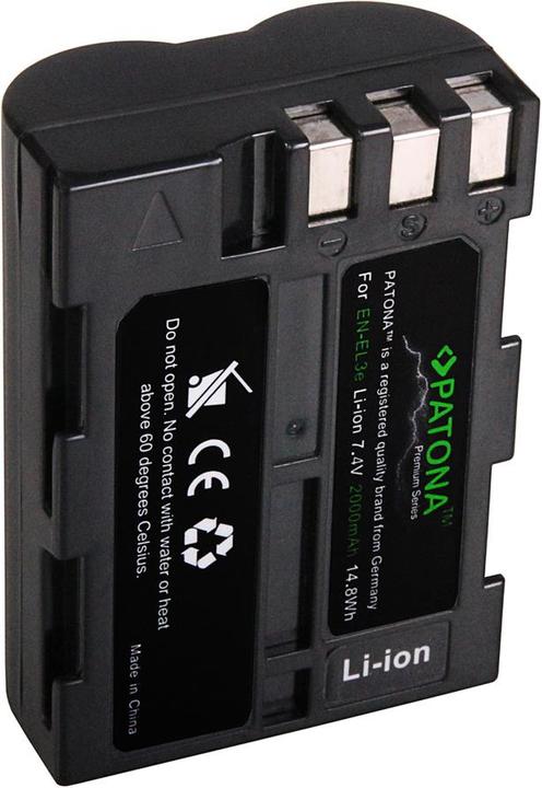 Actual product image Patona Nikon EN-EL3E (Camera battery)