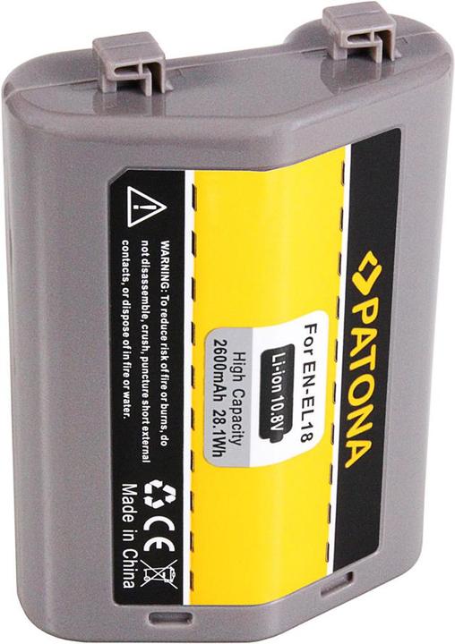 Actual product image Patona Nikon EN-EL18 (Camera battery)