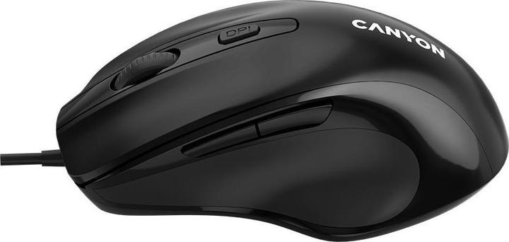 Actual product image Canyon Computer mouse mouse M-6 Wired Black (Wireless)