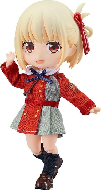 Actual product image Good Smile Company Lycoris Recoil Nendoroid Doll Action Figure Chisato Nishikigi 14 cm