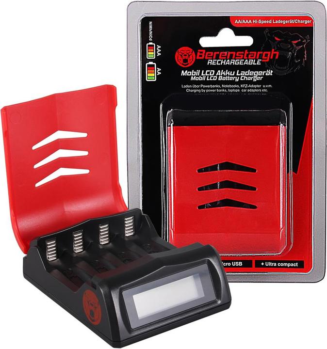 Image du produit Berenstargh Chargeur LCD AA/AAA (Chargeurs sans batterie)