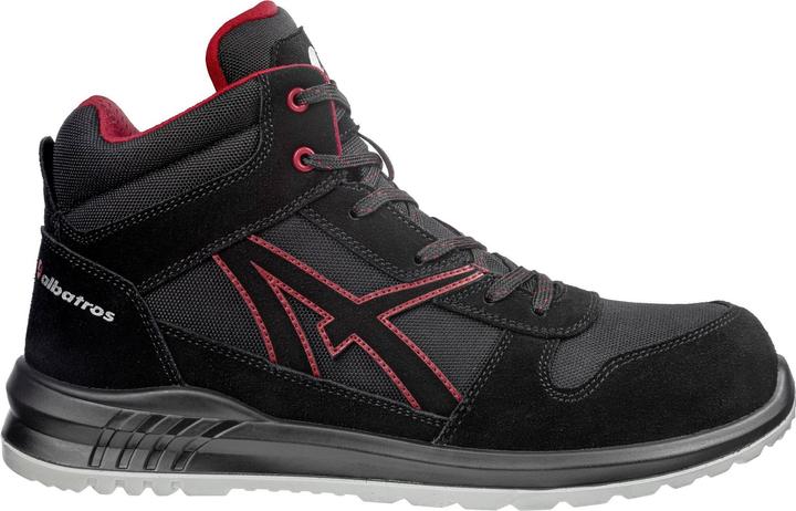 Actual product image Albatros Mens Clifton Suede Mid Cut Safety Boots (45.5)