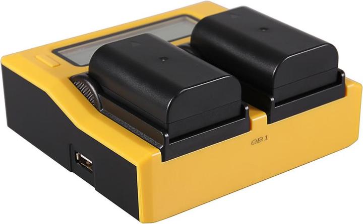 Produktbild Patona Panasonic BLF19 Dual LCD (Kamera Akku Ladegerät)