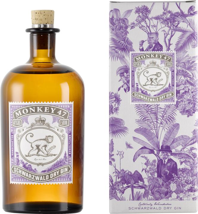 Produktbild Monkey 47 Schwarzwald Dry Gin (1 x 50 cl)