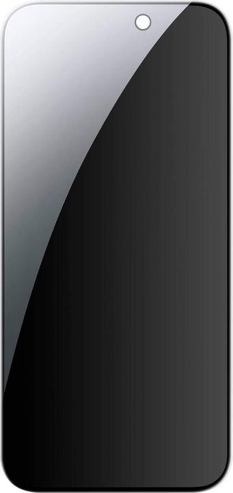 Actual product image ESR Tempered glass privacy screen protector (1 Piece, Apple iPhone 15 Pro)