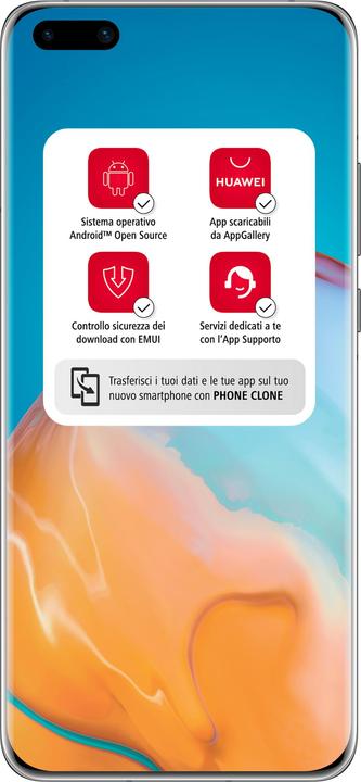 Actual product image Huawei P40 Pro (256 GB, Black, 6.58", Hybrid Dual SIM + eSIM, 50 Mpx, 5G)