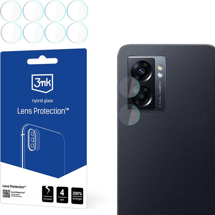 Produktbild 3MK Lens Protect Oppo A77 5G Ochrona na obiektyw aparatu 4szt (4 Stück, Oppo A77 5G)