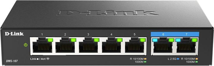 Actual product image D-Link DMS-107/E Switch (7 Ports)