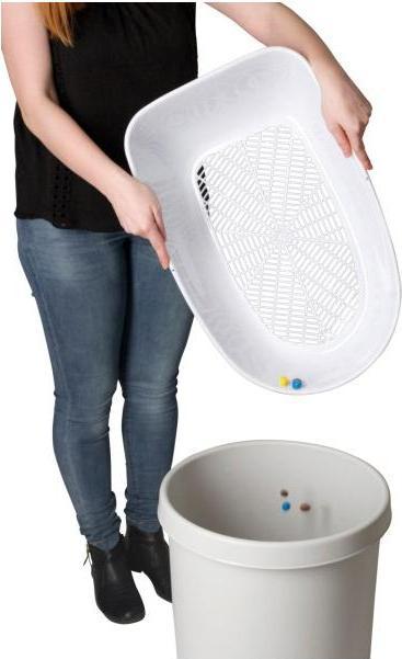 Produktbild Kerbl FURBA Katzentoilette mit Reinigungssieb (Katzenklo offen)