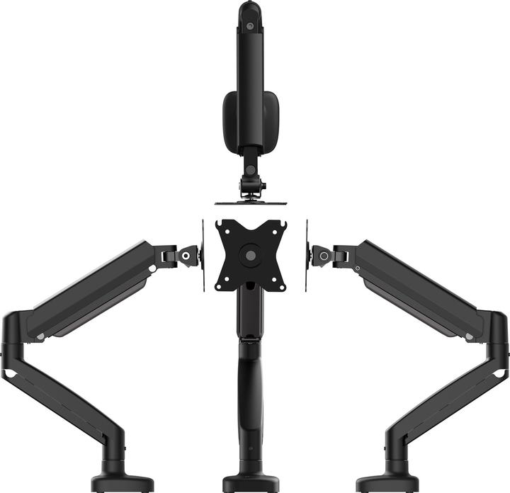 Produktbild j5Create JTSA101-N, Klemme/Durchführung, 8 kg, 43,2 cm (17"), 81,3 cm (32"), 100 x 100 mm (32")