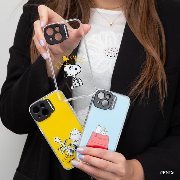 Immagine prodotto SBS custodia&me Peanuts cover cam logo iPhone 14 design4 Snoopy All Smiles Classic (Apple iPhone 14)