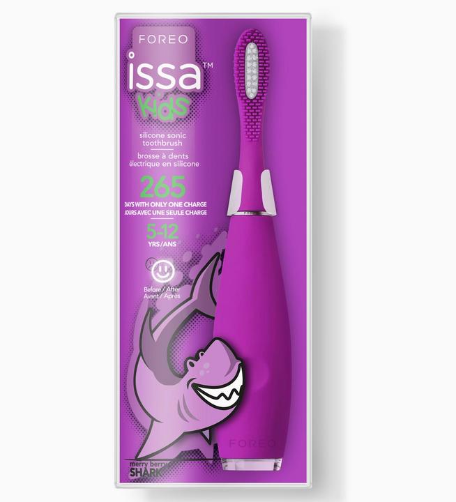 Image du produit Foreo Brosse à dents sonique ISSA Kids Merry Berry Shark (Brosse à dents sonique)