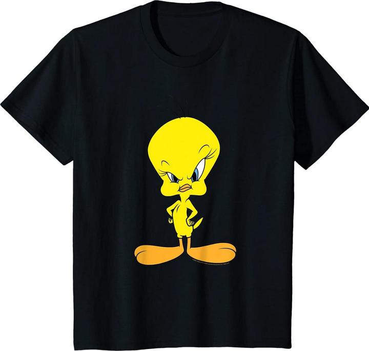 Actual product image Looney Tunes Boys Angry Tweety Cotton T-Shirt (152, 158)