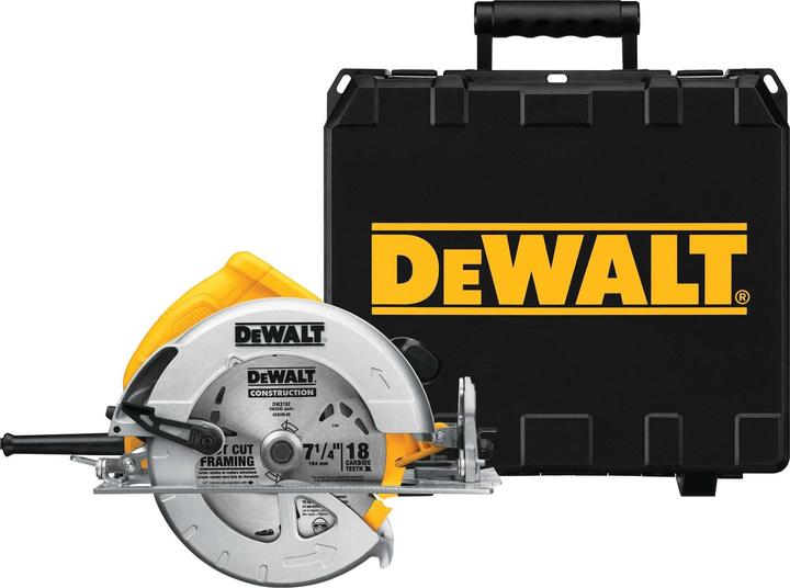 Actual product image DeWalt Circular saw 1350 W, 190 mm + DWE575K housing