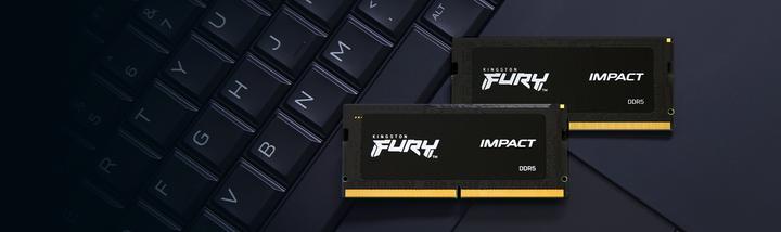 Image du produit Kingston Fury Impact (2 x 32GB, 4800 MHz, RAM DDR5, SO-DIMM)