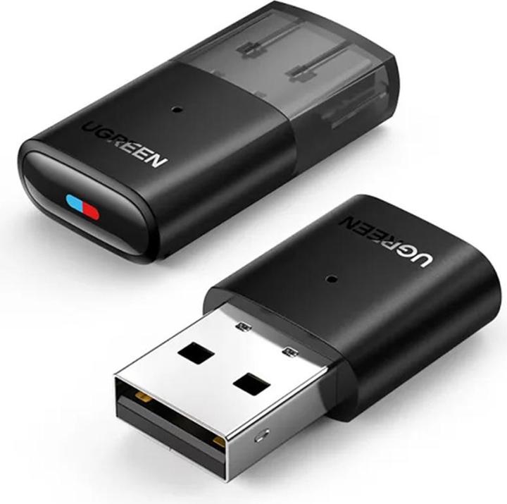 Actual product image Ugreen USB Bluetooth 5.0 Transmitter for Nintendo Switch, PC, Laptop (Channels)