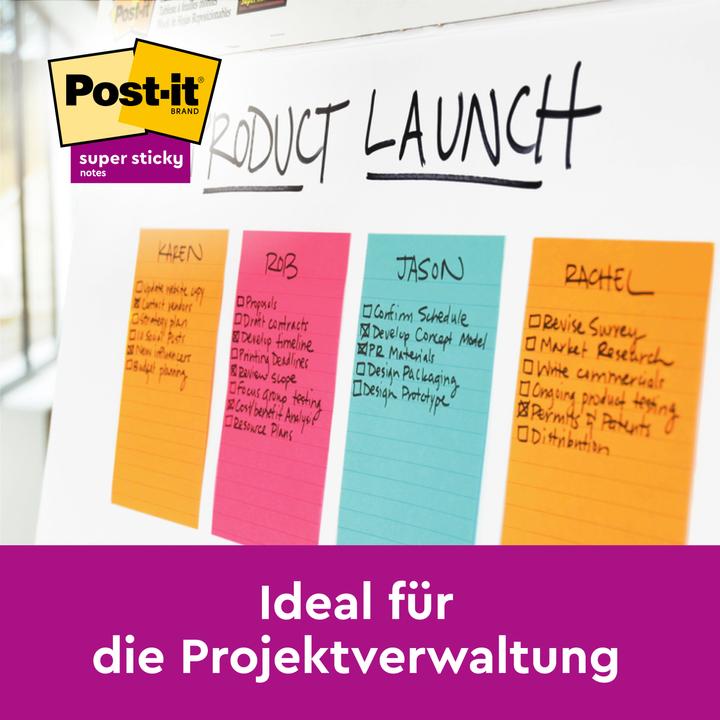 Actual product image Post-it Super Sticky (152 x 101 mm)