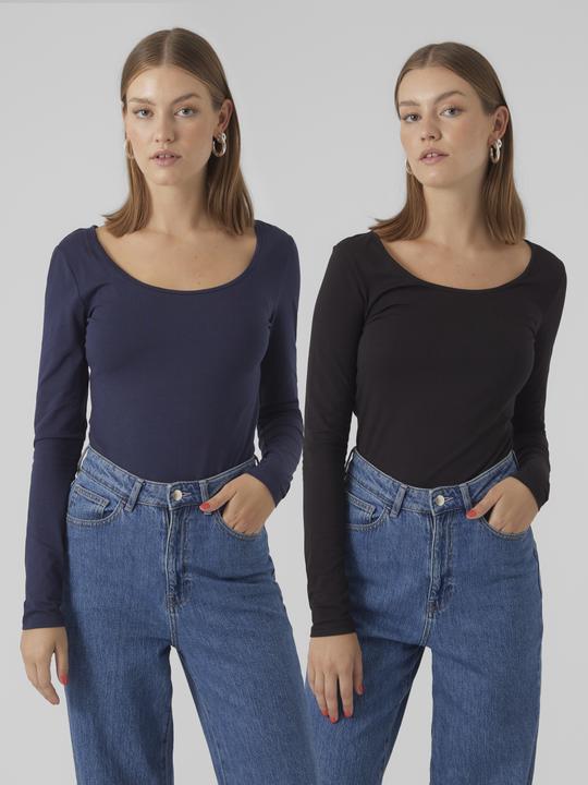 Produktbild Vero Moda 2er-Pack Langarmbluse (XS)
