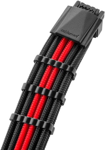 Image du produit CableMod RT-Series Pro ModMesh 12VHPWR Dual Cable Kit pour ASUS/Seasonic - noir/rouge