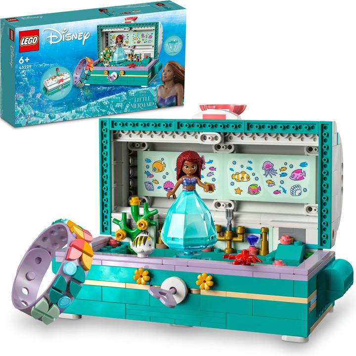 Produktbild LEGO Arielles Schatztruhe (43229, LEGO Disney)