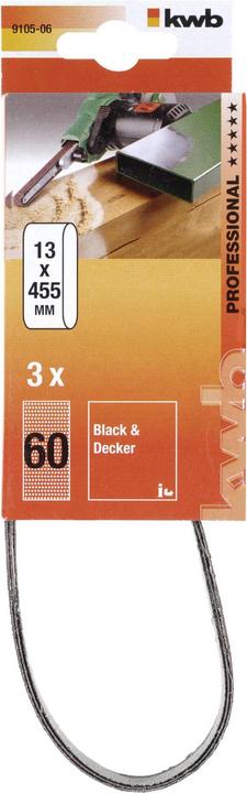Actual product image kwb Sanding belt (60)