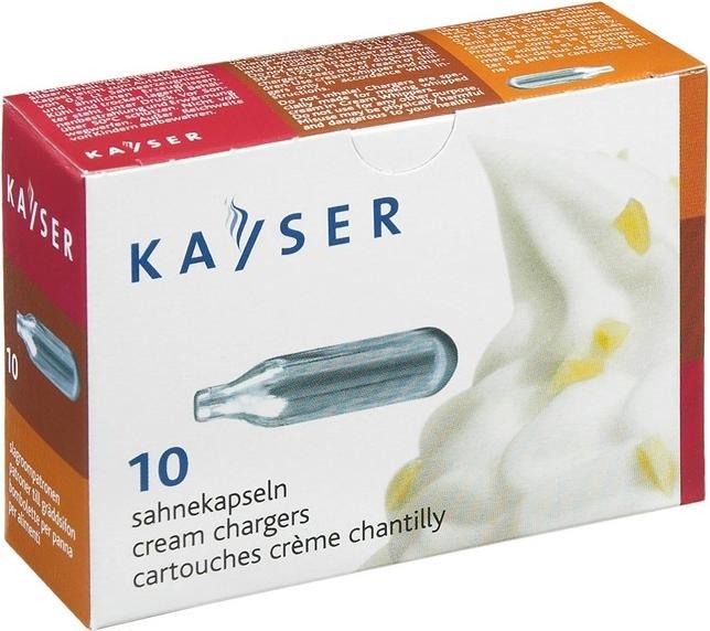 Actual product image Kayser Berndorf 10 Piece Cream Capsules (0.50 l)