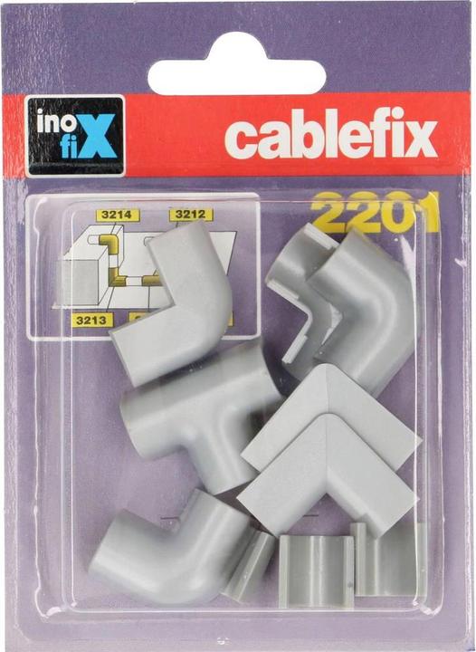 Produktbild Cablefix Verbindungen assortiert 10-teilig (Kabelkanal, 10 cm)