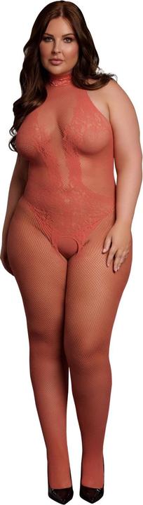 Produktbild Le Désir Fishnet and Lace Bodystocking - Queen Size (XL, XXL, 3XL, 4XL)