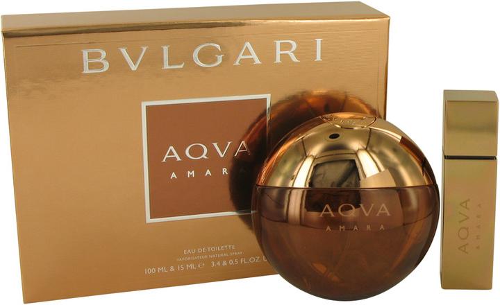 Image du produit Bulgari Bvlgari Aqua Amara by Bvlgari Poison Set -- 3.4 oz Eau de Toilette Spray + 0.5 oz Mini EDT Spray (Set parfum)