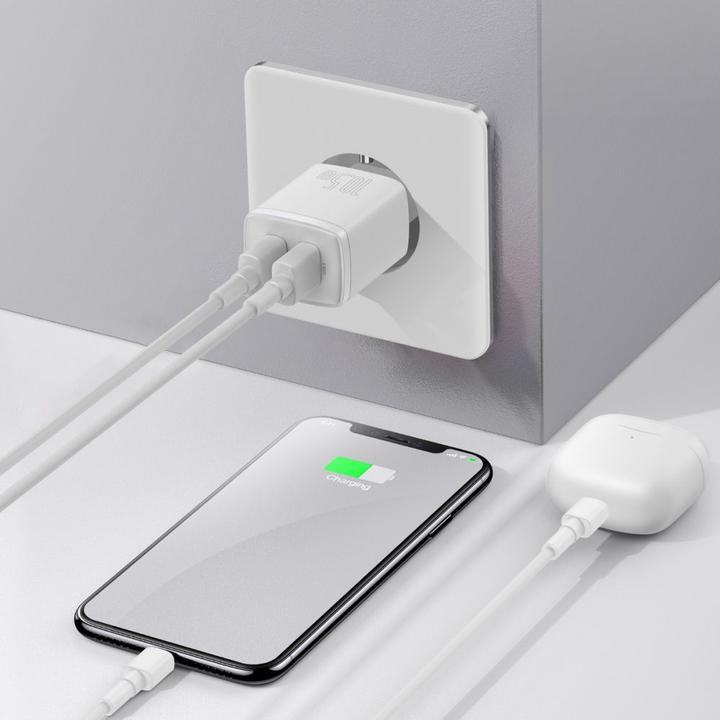 Produktbild Baseus Compact Charger 2U 10.5W EU White (10.50 W)