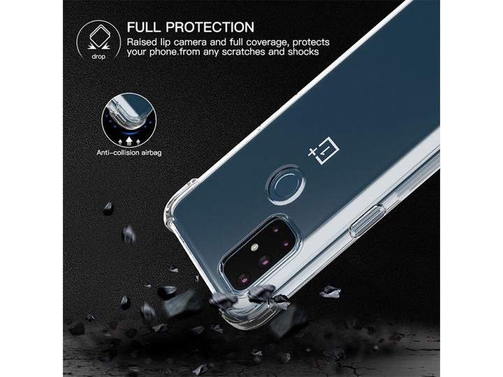 Produktbild Screenguard Oneplus Nord N10 5G Hülle Crystal Soft Airbag Bumper (OnePlus Nord N10 5G)