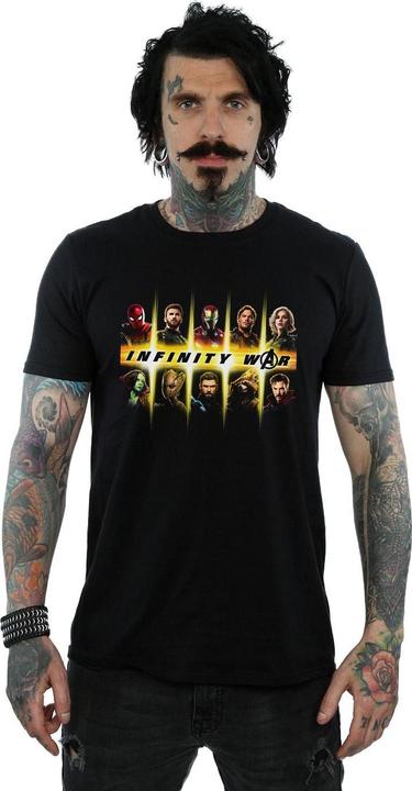 Image du produit Mens Avengers Infinity War Team Lineup T-Shirt (M)
